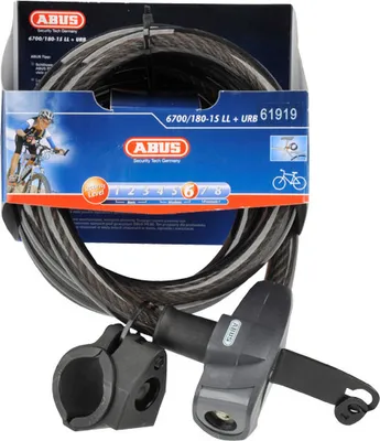 Produktbild von Abus Spiralkabelschloss 6700/180-15
