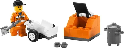 Produktbild von LEGO City 5611 Müllmann