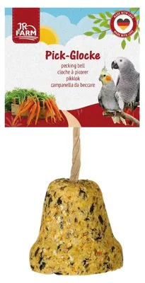 Produktbild von JR Farm Birds Pick-Glocke Großsittich & Papagei 160 g - 5 Stück