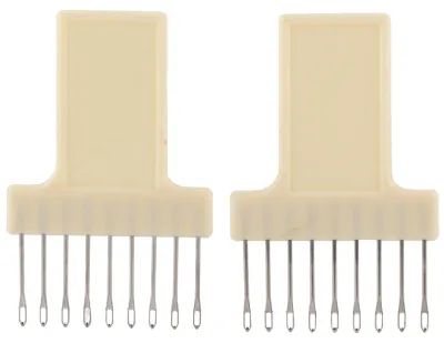 Produktbild von 2 Stück Strickmaschinen-Transferkamm mit 9 Nadeln für KH260, KH230, KH270, SK151 und SK155
