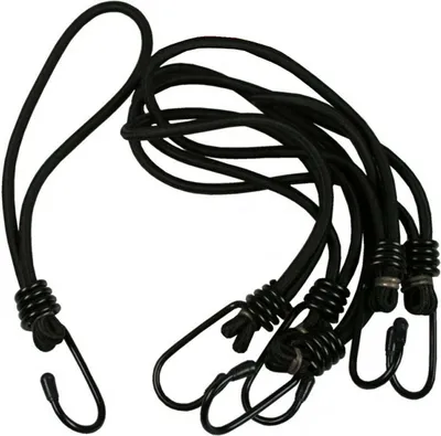 Produktbild von 12x Spanngummi Expanderhaken Expanderschlinge Planenspanner Gummischlaufe Elastikband