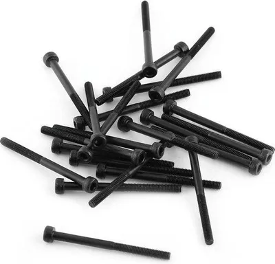 Image de Jeu de vis à six pans creux de 40 mm à filetage partiel, 24 pièces