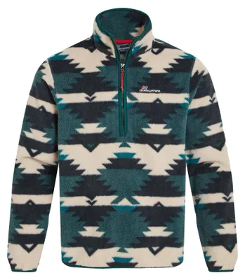 Produktbild von Craghoppers - "Tatton II" Fleece-Oberteil für Herren, mit halbem Reißverschluss CG2446 (S) (Viridiangrün)