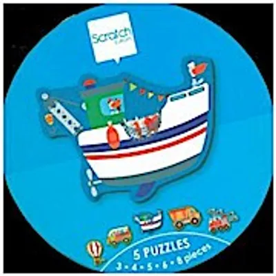 Zdjęcie produktu dla Puzzle pojazdy (puzzle dla dzieci)