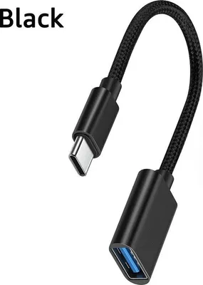 Obrázok produktu pre Adaptér USB-C na USB-A – USB 3.0 – 5 Gb/s – čierny – kábel – počítač