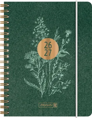 Produktbild von Schülerkalender 2026/2027 \Botanical\" | A6, Karton"