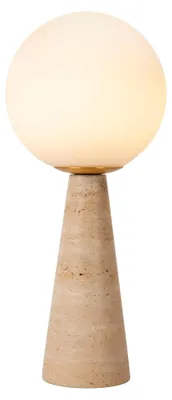 Image de Lucide EVIN – Lampe de table – 1 douille E27 – Opale