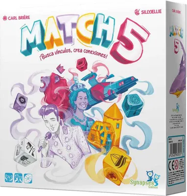 Immagine prodotto di Asmodee Match 5, gioco da tavolo, multicolore, taglia unica