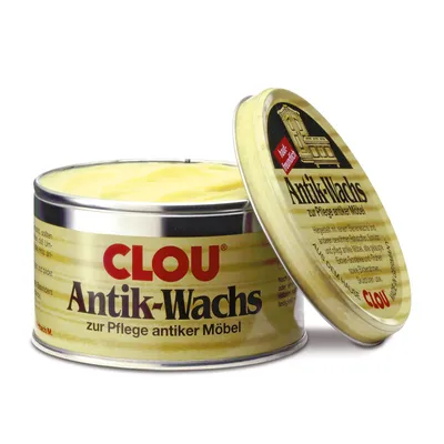 Produktbild von Clou Antik Wachs fest natur 375 ml