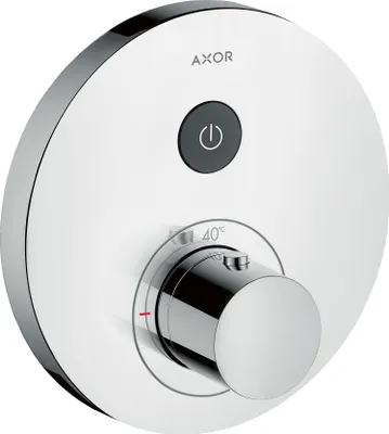 Produktbild von Thermostat AXOR SHOWERSELECT ROUND UP f 1 Verbraucher stainless steel optic stainless steel optic
