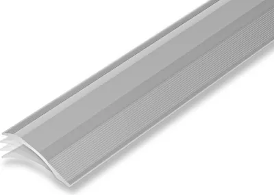 Produktbild von (12,55EUR/m) Übergangsprofil Höhenausgleichsprofil 45 x 900 mm silberfarben selbstklebend Nahtdeckprofil Dehnungsfugenprofil Abdeckleiste Anpassungsprofil Höhenausgleich 2-20 mm