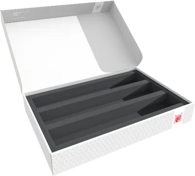 Produktbild von Lagerbox DSLB075 mit Schaumstoffeinlage für Modelleisenbahn Spur S