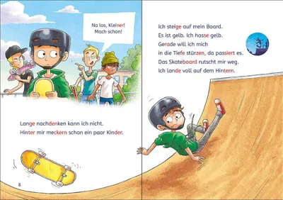 Produktbild von Leselöwen 2. Klasse - Das geheimnisvolle Skateboard