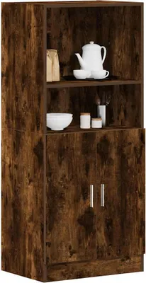 Produktbild von Möbel Küchenschrank Räuchereiche 57x41,5x131,5 cm Holzwerkstoff - Küchenschränke &20046