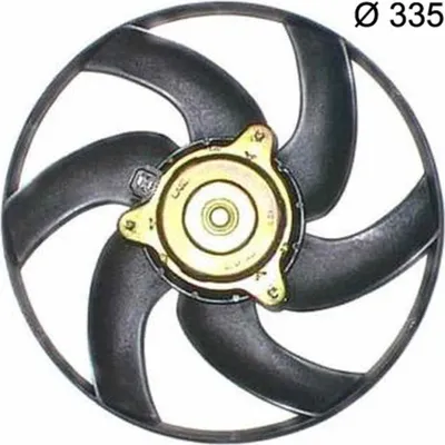 Produktbild von Lüfter Motorkühlung 12 V 250 W Ø 335 mm elektrisch MAHLE für u.a. PEUGEOT 406
