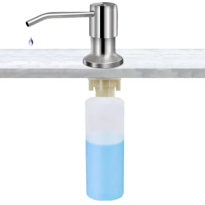 Image de Distributeur de savon pour évier, avec remplissage facile