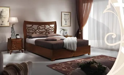 Produktbild von Schlafzimmer Bett Nachttisch Betten Garnitur Holz Bettrahmen Luxus Neu Set 3tlg.