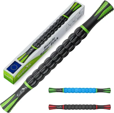 Produktbild von Muskelroller-Stange (43x4 cm, 1 Stück) – Lymphdrainage-Massagegerät für Arm und Schulter