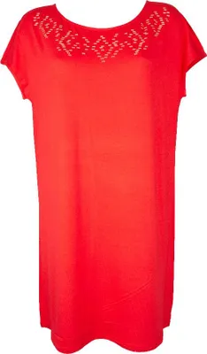 Immagine prodotto di Abito donna RAGNO manica kimono calata motivo davanti misto viscosa articolo DN44DX, 3 - TERZA, Viscosa 96%,Spandex 4%