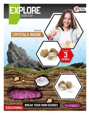 Produktbild von Eigene Geoden brechen und untersuchen
