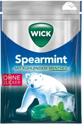 Produktbild von Wick Spearmint ohne Zucker 72g