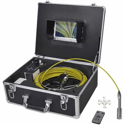 Obrázek produktu pro Potrubní inspekční kamera 30 cm s DVR kontrolní skříňkou