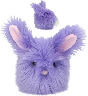 Produktbild von DEPESCHE SNUKIS Flauschiger Hase lila
