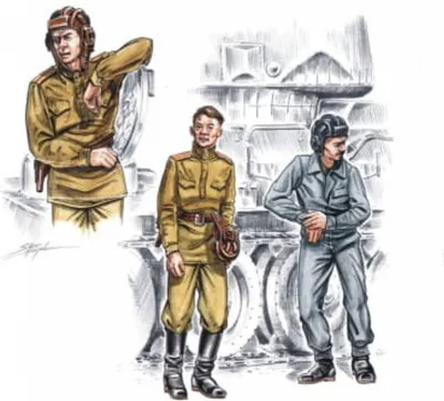 Produktbild von CMK Russian Tankers WWII