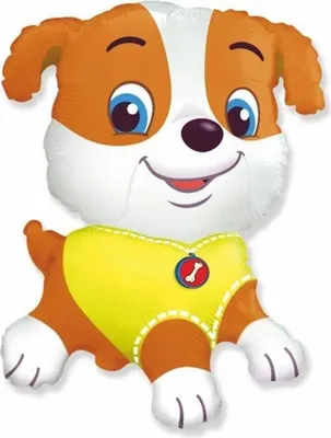 Zdjęcie produktu dla Balon Foliowy - Rubble Psi Patrol, Piesek, 80 cm