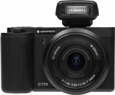 Obrázek produktu pro AgfaPhoto Realishot C110, 24 MP, CMOS, 3x, 4K Ultra HD, Dotyková obrazovka, Černá