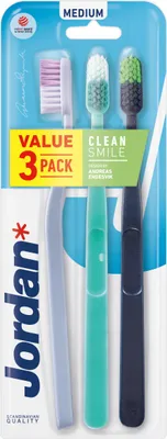 Produktbild von Jordan Clean Smile 3Er-Pack Mittel / 1021