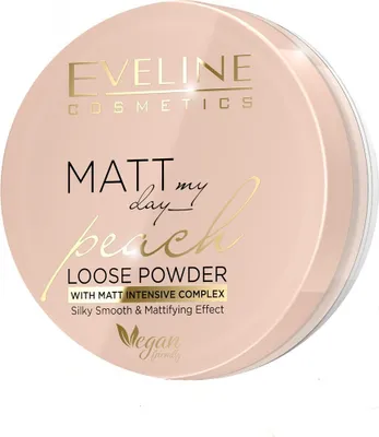 Obrázek produktu pro Eveline, Jemně matující pudr My Day Peach, 6g