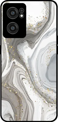 Produktbild von Smartphonica Telefon Fall geeignet für OnePlus Nord CE 2 5G mit Marmor-Druck - TPU zurück Abdeckung Fall Marmor-Design - Silber