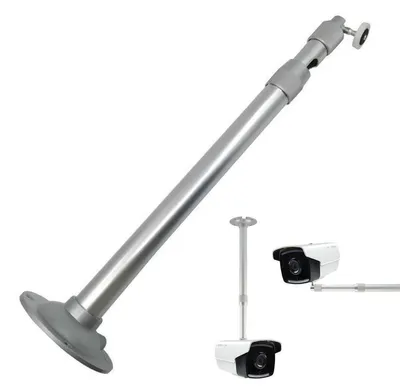 Produktbild von Projektor Deckenhalterung 360° Verstellbar – Aluminium Universal Halterung für Projektor bis 5 kg, 30-60cm, 1/4 Zoll Gewinde