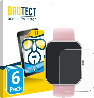 Produktbild von 6x Für Ucani S80K 1.83" Schutzfolie BROTECT Displayschutz Display Schutz Folie Klar Transparent
