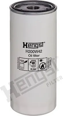Produktbild von Ölfilter HENGST FILTER H200W42 für VOLVO FM II A-Series
