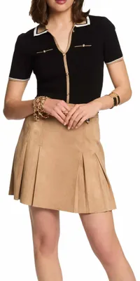Productafbeelding van Morgan trui, zwart/beige, maat Large