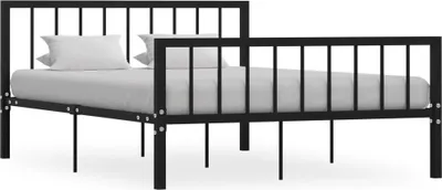 Zdjęcie produktu dla Łóżko Metalowe Rama Łóżka Ze Stelażem Sofa Do Pokoju Sypialni 140 x 200 cm
