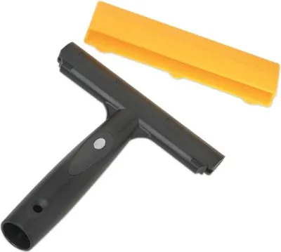 Produktbild von Ettore Pro+ Profi-Glasschaber 15cm - Robuster Fensterkratzer für Profis und Heimwerker