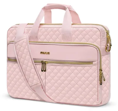Produktbild von Omgoods – Laptoptasche – Rechteckförmige, gepolsterte Umhängetasche für Arbeit und Reisen