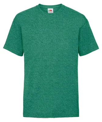 Productafbeelding van Fruit of the Loom - "Valueweight" T-shirt voor kinderen, model FK3300 (maat 164-170) (heidegroen)