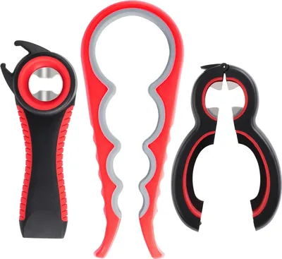Produktbild von Multiöffner-Set - Flaschenöffner für Senioren und Kinder - 1 Stück - Edelstahl