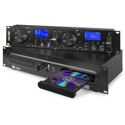 Produktbild von Power Dynamics PDX350, 4,5 kg, Schwarz, Persönlicher CD-Player