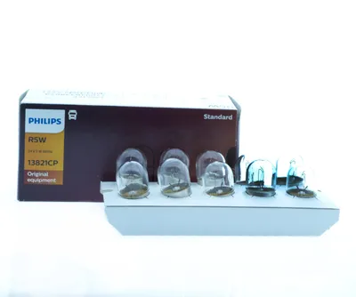 Productafbeelding van R5W Gloeilamp PHILIPS, lampen voor auto's, 24V, 5W, artikelnummer 13821CP