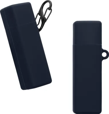 Produktbild von kwmobile Hülle kompatibel mit Anker Soundcore A30i Hülle - Kopfhörer Case - TPU Silikon Cover - Schutzhülle in Dunkelblau