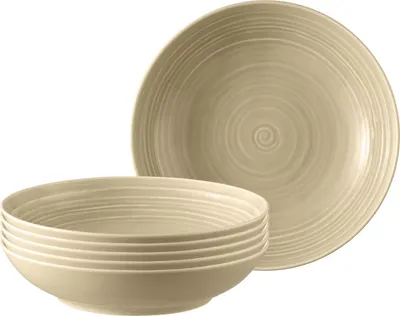 Produktbild von Seltmann Weiden Terra Suppenteller ø 21,2 cm sandbeige 6er Set