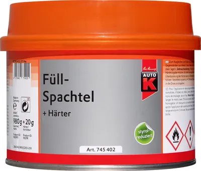 Produktbild von Auto-K Füllspachtel + Härter 1000g