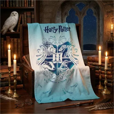 Produktbild von Harry Potter Hogwarts Mikrofaser Badetuch Strandtuch