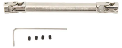 Productafbeelding van Silber RC Center aandrijfas, staal. Aandrijfas als vervanging voor AXIAL SCX24 1/24 auto, lengte 69-93 mm