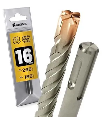 Zdjęcie produktu dla Wiertło udarowe sds plus ø 16 mm do betonu kamienia 260